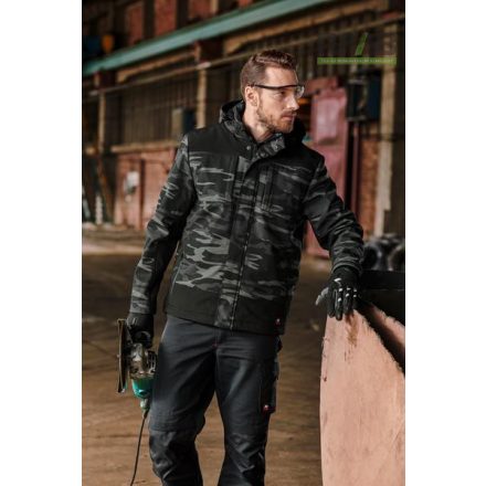 Vertex Camo softshell kabát 2 színben S-3XL-ig 