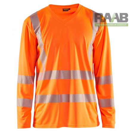 High-Vis, UV sugárzás ellen védő, hosszú ujjú poló 3385-1013