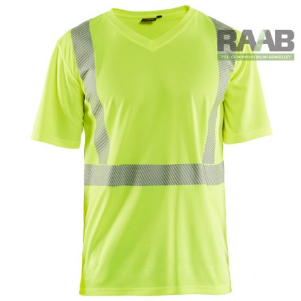 High Vis "V" nyakú UV védős póló 3386-1013-3300 