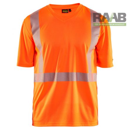 High Vis "V" nyakú UV védős póló3386-1013-5300 