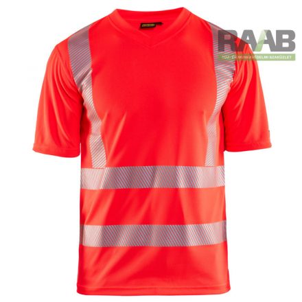 High Vis "V" nyakú UV védős póló 3386-1013-5500