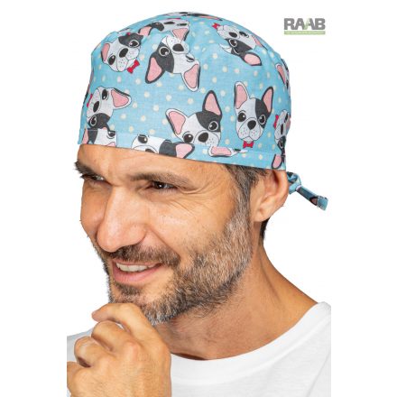 Kutyás, kék Havanna bandana 