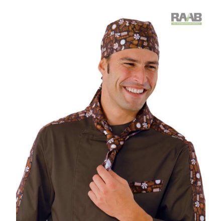 Csokoládé mintás bandana