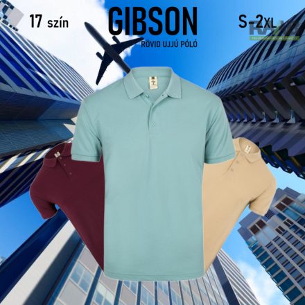 GIBSON RÖVID UJJÚ POLO