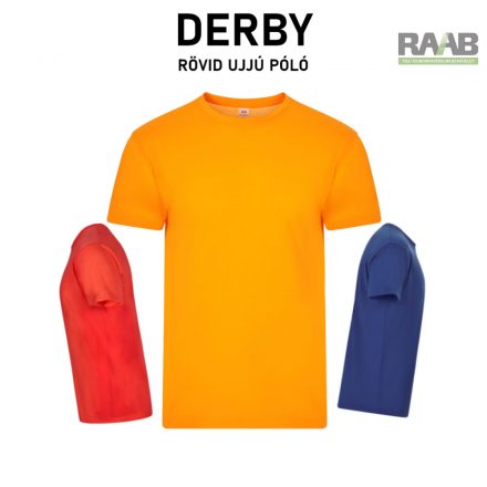 DERBY RÖVID UJJÚ PÓLÓ 3XL-5XL