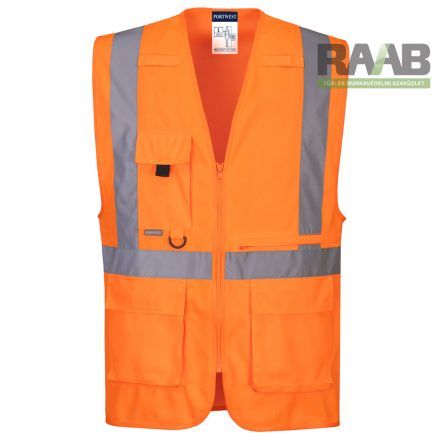 Hi-Vis Executive mellény tablet zsebbel