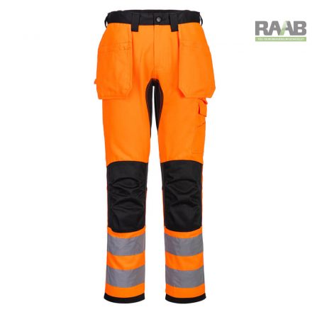 WX2 Hi-Vis nadrág lezippzározható lengőzsebbel