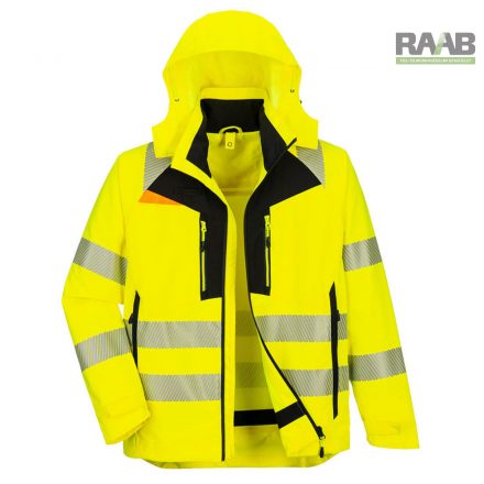 DX4 Hi-Vis 4 az 1-ben kabát