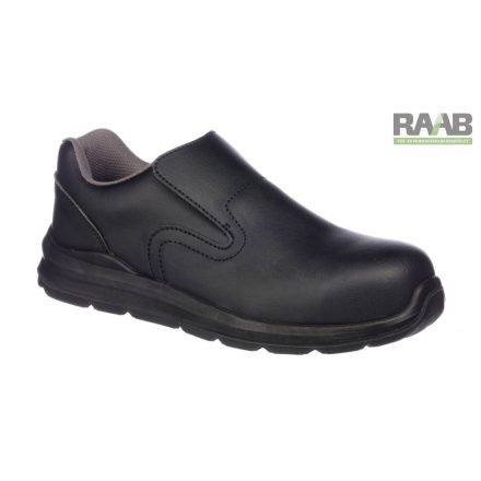 Portwest Compositelite Slip On Safety Trainer S2 fekete