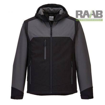 KX3 kapucnis Softshell kabát