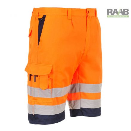 Hi-Vis könnyű poli-pamut rövidnadrág