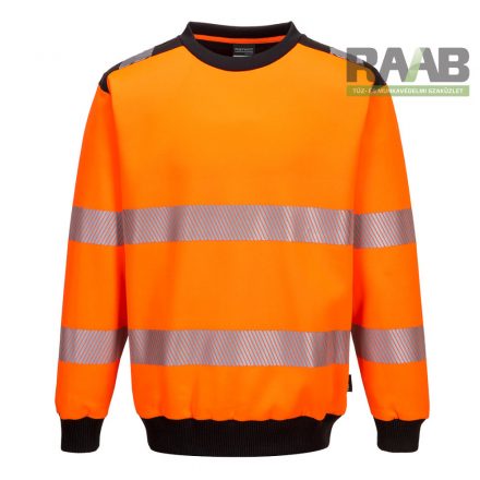 PW3 HI-VIS KÖRNYAKÚ PULÓVER