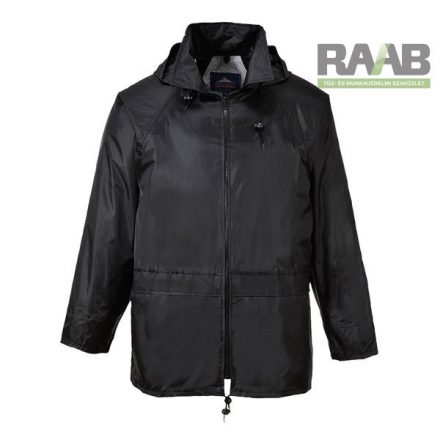 Rain Jacket esőkabát - fekete XS-5XL-ig