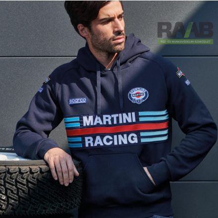 MARTINI RACING kapucnis pulóver