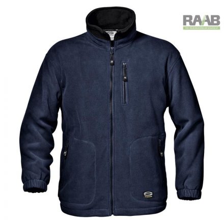 Blouson Winter Knitwear mikroszálas pulóver - navy kék