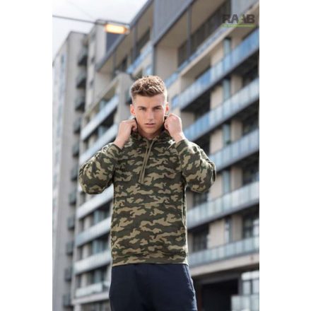 Camo Hoodie - terepmintás pulóver