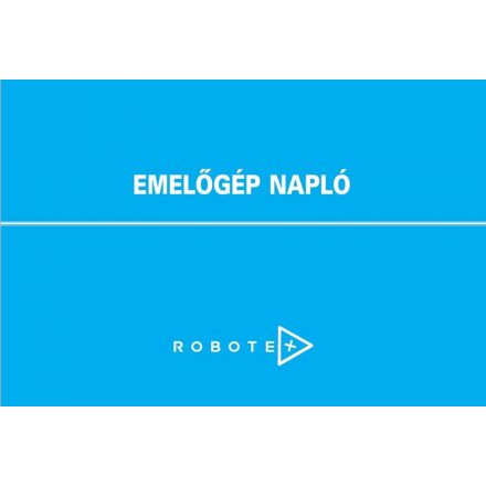 Emelőgép napló